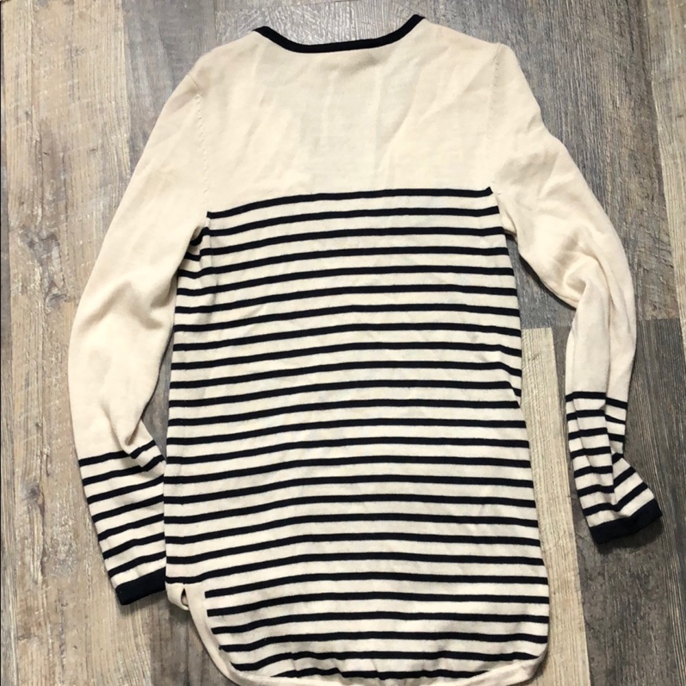 TORY Burch tunic sweater S striped dress - Picture 4 of 5